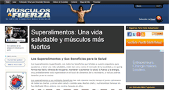 Desktop Screenshot of musculosyfuerza.com